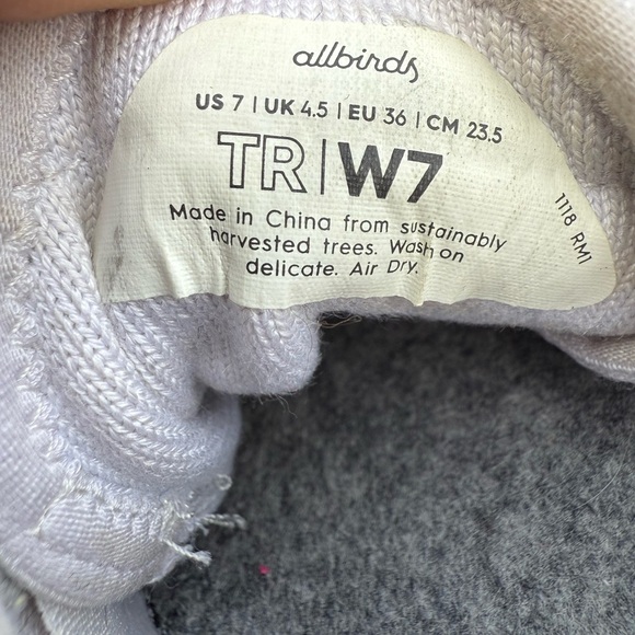Allbirds Tree Runners - Chalk White - Picture 9 of 9